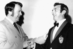 1976 George Brookes with Jack Beardmore