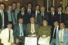 1985 T.G.Brookes with Band Members