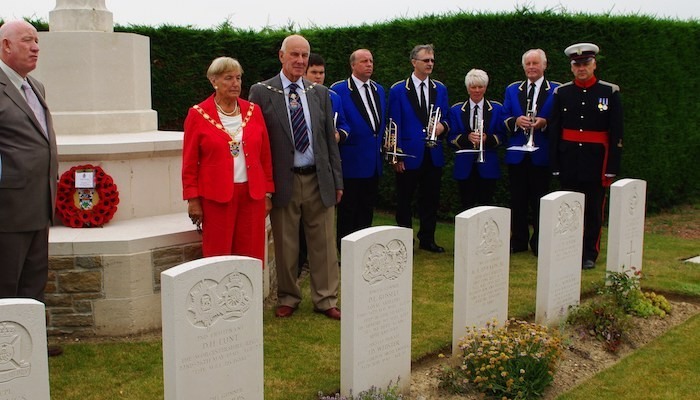 2010 Wormhout (France) War Graves Ceremony