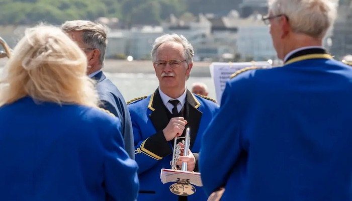 2024 D Day Anniversary Service at War Memorial (John Hughes, Cornet)